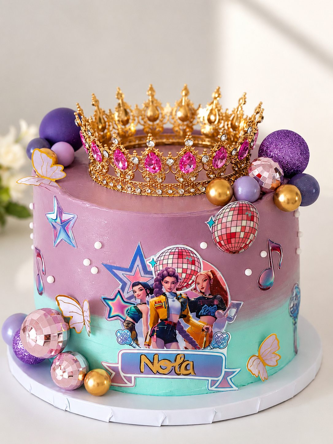 Hercegnős gyerek torta