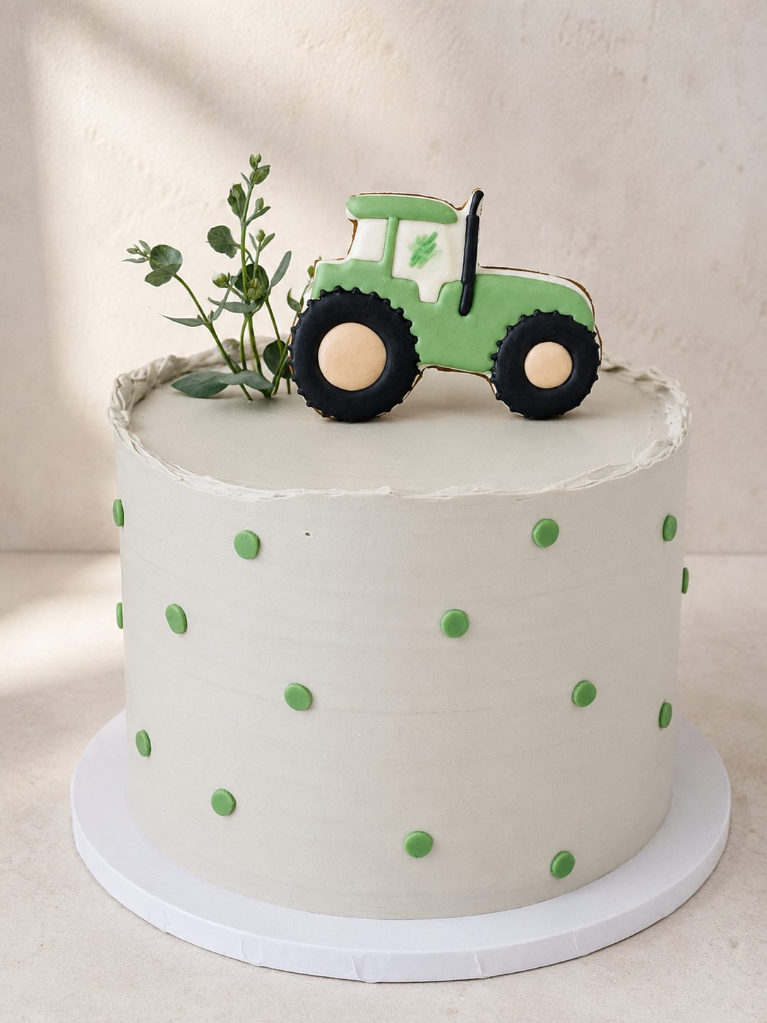 Traktoros gyerek torta