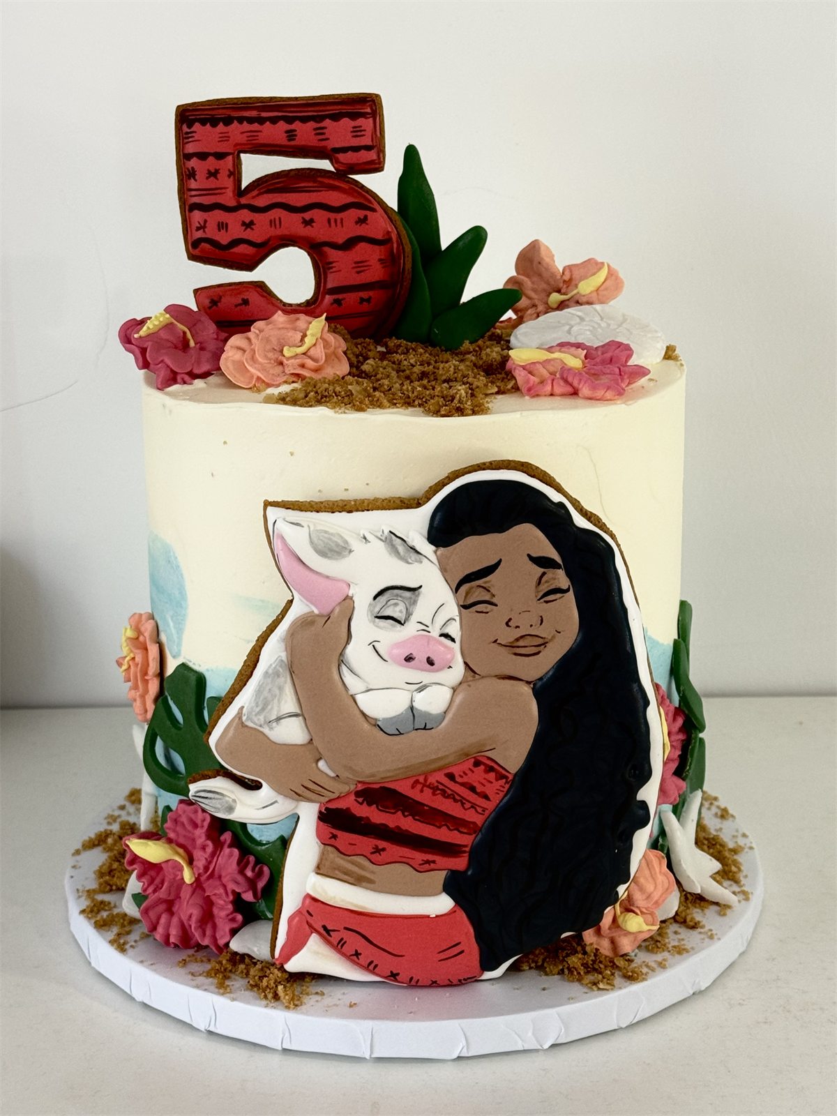 Moana gyerek torta