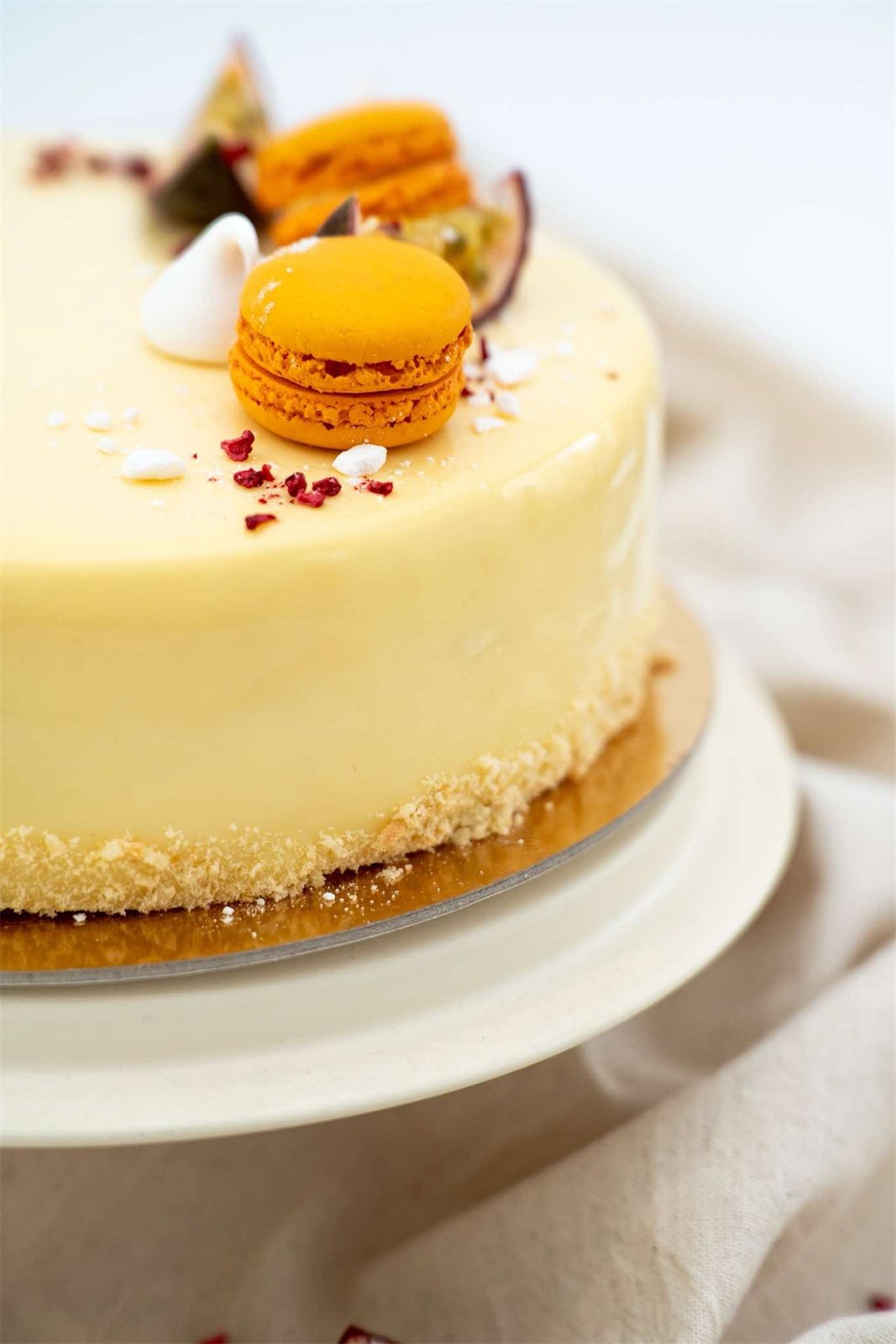 Mousse torta macaronnal